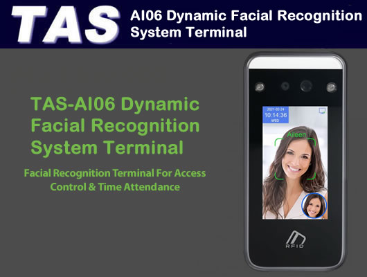 AI06 Dynamic Facial Recognition Clocking System Terminal